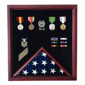 American Soldier Flag Display Case