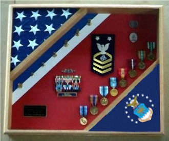 Air Force Retirement Gifts, USAF Shadow Box